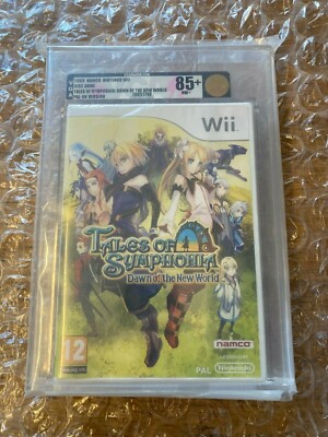 BRANDNEU VERSIEGELT TALES OF SYMPHONIA DAWN OF THE NEW WORLD VGA GOLD GRADED 85+