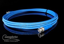 New 10' Belden 1505A,RG59 HDTV SDI/HD, Digital Video BNC Male/Male Cable, Blue