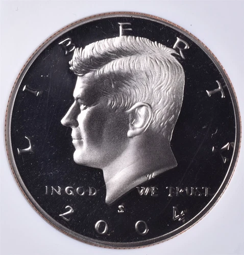 2004-S Clad Kennedy Half Dollar - NGC PF69 ULTRA CAMEO 