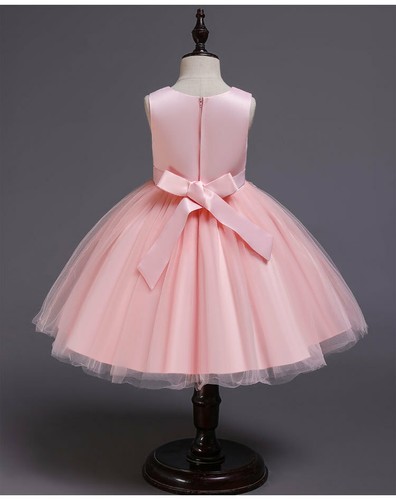 Kids Flower Girl Dress Wedding Clothing Children Princess Party Birthday Dresses - Picture 2 of 9