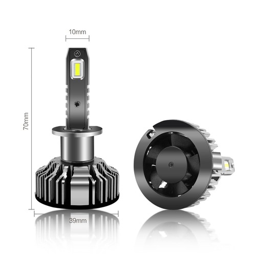 Alla Lighting White LED H1 Fog Light Bulb|Headlight Bulb for Projector Housing - Picture 4 of 9