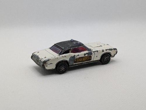 Corgi Juniors Whizzwheels Mercury Cougar White, Police Sherrif, Great Britain - Picture 2 of 7