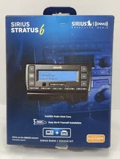 Sirius Satellite Radio SDSV6V1 Sirius Radio Stratus 6 Vechicle & Kit OPEN BOX