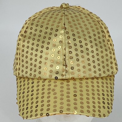 Women s Sequence Yellow Hat - StrapBack Baseball Cap VGUC