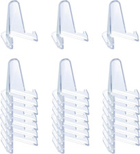 24 Pack Thickened Acrylic Display Easel Stands, 2.3 Inch