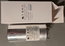 NEW 45 5 uF MFD 370-440 V AC Air Conditioner Motor Dual Run Capacitor CBB65