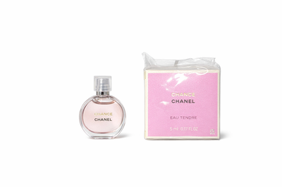 Chanel Chance Eau Tendre Mini Perfume 5ml / 0.17oz Splash Bottle +