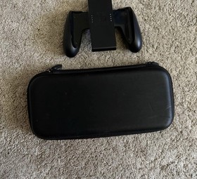 Nintendo Switch Console Red Blue Joy-Con, Carrying Case, Controller Grip