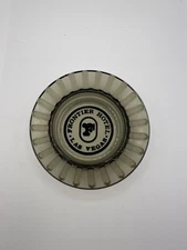 VTG Ashtray 1960’s Frontier Hotel Casino Las Vegas Smoked Glass 