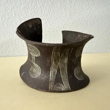 Bronze Currency Cuff Bracelet Anklet West African Rare Antique Jewelry Armband