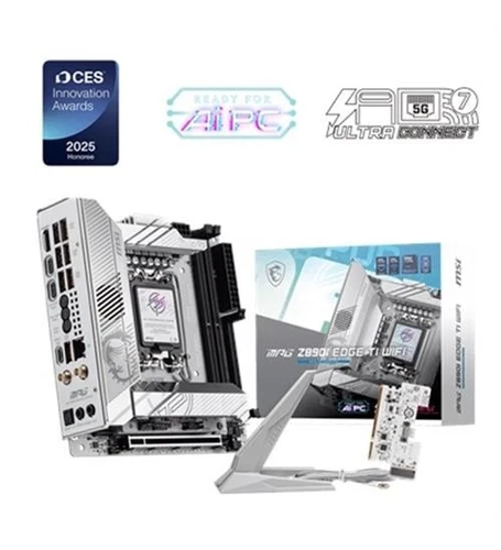 NEW MSI Z890I EDGE TI WIFI Z890IEDGTIWIFI MPG Gaming Desktop Motherboard - Intel