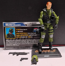Gi Joe 2015 50th SDCC Crimson Strike Grunt v14 complete