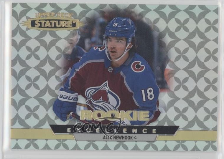 2021-22 Upper Deck Stature Rookie Excellence Alex Newhook #RE-23 15ok