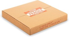 Wisaiboxl 45 RPM 7-inch Record Mailers, 7.5x7.5x1 Inch Mailing 25 Pack, Brown