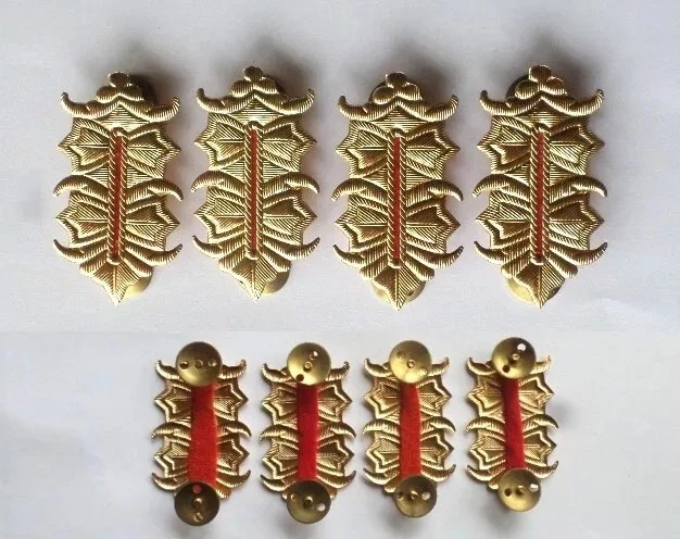 4 DDR Arabesken (für General - Uniform - Jacke ) Armee NVA STASI East germany - Bild 2 von 4