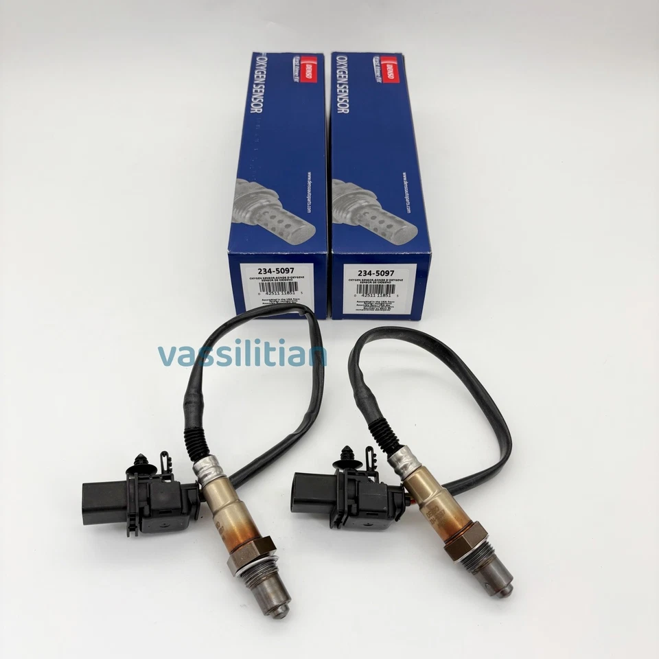 2Pcs 234-5097 DENSO Upstream Oxygen Sensor For Ford F-250 350 Super Duty 6.2L V8 - Изображение 2 из 4