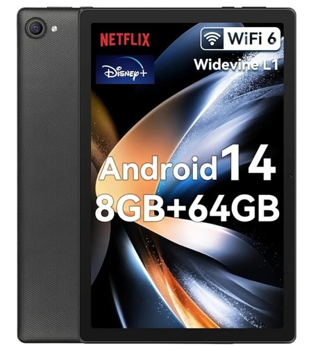 HotLight Tablet 10 inch Android 14 Octa-Core Processor