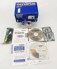 Olympus FE-110 5.0 MEGAPIXEL Compact Digital Camera Silver - Tested Works