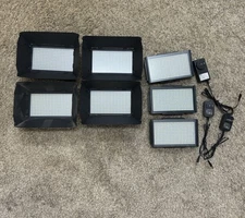 Lot Of 7 IKAN ILED312-V2 On Camera Bi-Color LED Lights