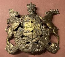 Alt Pickelhaube Helm Emblem Württemberg 6,5cm AbstDeutsches Reich 1WK Ersatzteil