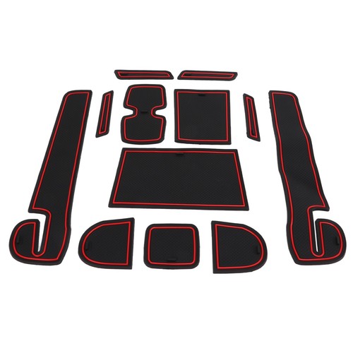 ˜12PCS Central Console Liner Mats Set Odorless Flexible Replacement For - Picture 8 of 22