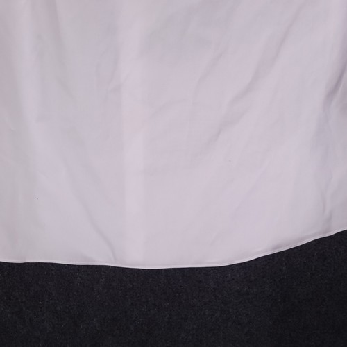 Charles Tyrwhitt Button Up Dress Shirt Men 17-37 Slim White Long Sleeve Non Iron - Picture 11 of 13