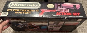 Nintendo NES Action Set CIB!! &iexcl;Con espuma, insertos y p&oacute;ster!!