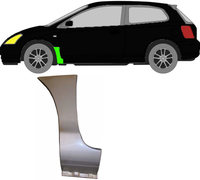 KotflüGel FüR Honda Civic 2001 - 2005 Vorne Links