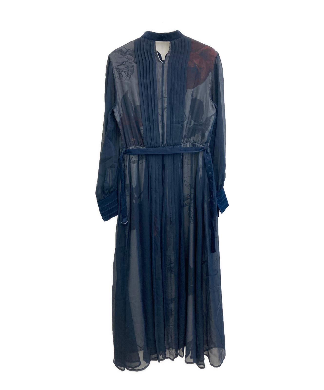 Ameri/ (Ameri) 20AW ELLA VEIL DRESS Navy Size: M - image 2