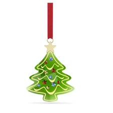 Swarovski Holiday Cheers Holiday Tree Ornament 5701867 Designer Szoeke Gergely
