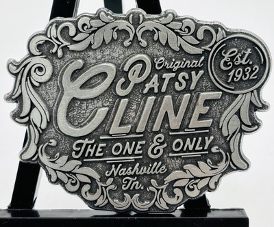 Est. 1932 Original Patsy Cline  The One & Only  Nashville Tn. USA Belt Buckle