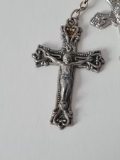 Cucifix Cross Pendant Jesus On Cross INRI + 1 Other