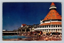 San Diego CA-California Coronado Hotel Vintage Postcard Standard Postal Post PC