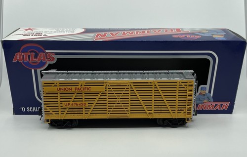 Atlas 0609-2 Spur O Union Pacific 40' Stock Car - 3 Schienen LN/Box | Zustand: Used