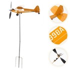 Flugzeug-wetterfahne Gartenwindmühle Dekoration Windmühlendekoration