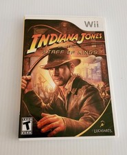 Indiana Jones and the Staff of Kings (Nintendo Wii) CIB COMPLETE & TESTED