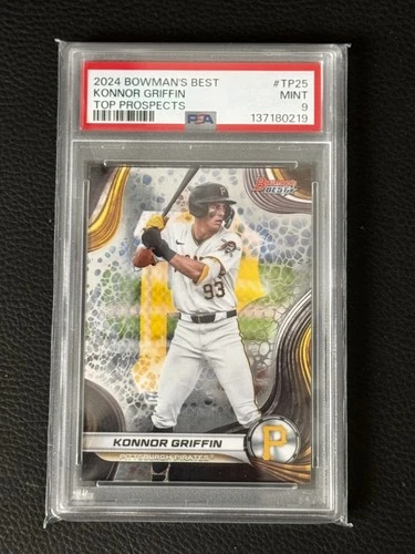 2024 Bowman's Best Top Prospects #TP25 Konnor Griffin PSA 9
