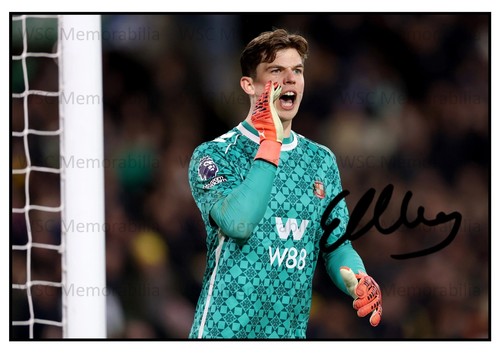 12378. Melker Ellborg Signed Pictures (A4 Prints) Sunderland Malmo