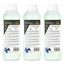 3x 250ml Smoke Fluid White Fog Haze Machine 750ml UK STOCK