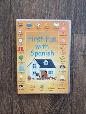 First Fun With Spanish (DVD, 2004) learn to speak Spanish language 