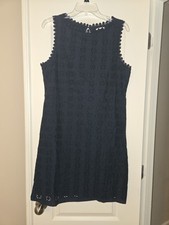Sophie Max Eyelet Dress Size  Medium