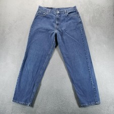 VTG Levis 560 Jeans Womens 16 Blue Loose Fit Straight High Rise Made in USA 90s