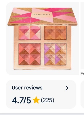 SEPHORA Blushed, Bronzed and Ready to Glow Palette NEW