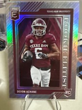 2023 PANINI ELITE FOOTBALL ROOKIE ELITIST  RC - DEVON ACHANE - DOLPHINS #RE-13