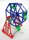 SIX 1950'S BRIGHT COLORED PLASTIC RENWAL & ACME+ MINI DOLL PLAYGROUND TOYS MINT — photo 2