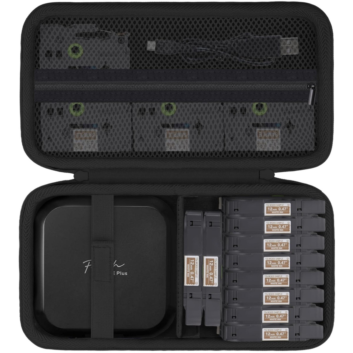 Label Printer Case Compatible with Brother P-Touch Cube Plus PT