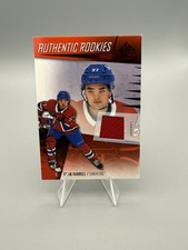 2023-24 Upper Deck SP Game Used - Authentic Rookies Sean Farrell #240 Patch Card