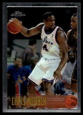 1996-97 Topps Chrome Chris Webber Washington Bullets #4