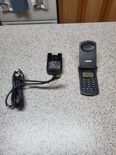 Vintage Motorola StarTAC ST7868W Flip Phone with Charger