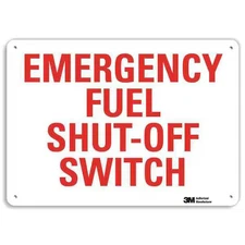 Lyle U7-1110-Na_10X7 Emergency Fuel Shut-Off Switch, 7 In X 10 In, Vertical